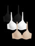 Marks & Spencer "3pk Wired Full Cup T-Shirt Bras A-E"